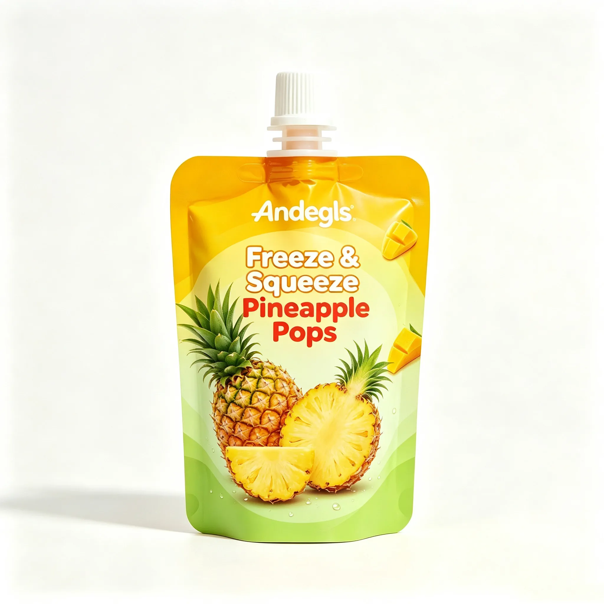 Andegls Freeze & Squeeze Pineapple Pops