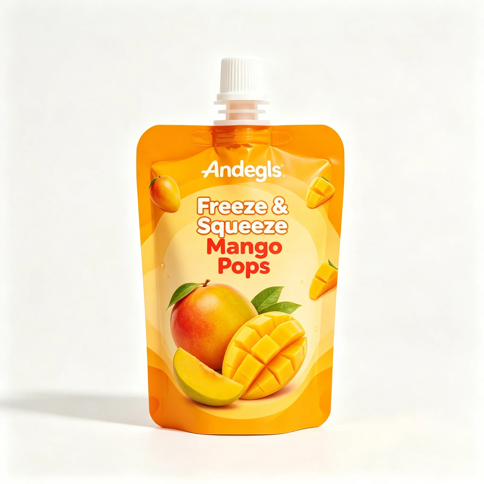 Andegls Freeze & Squeeze Mango Pops